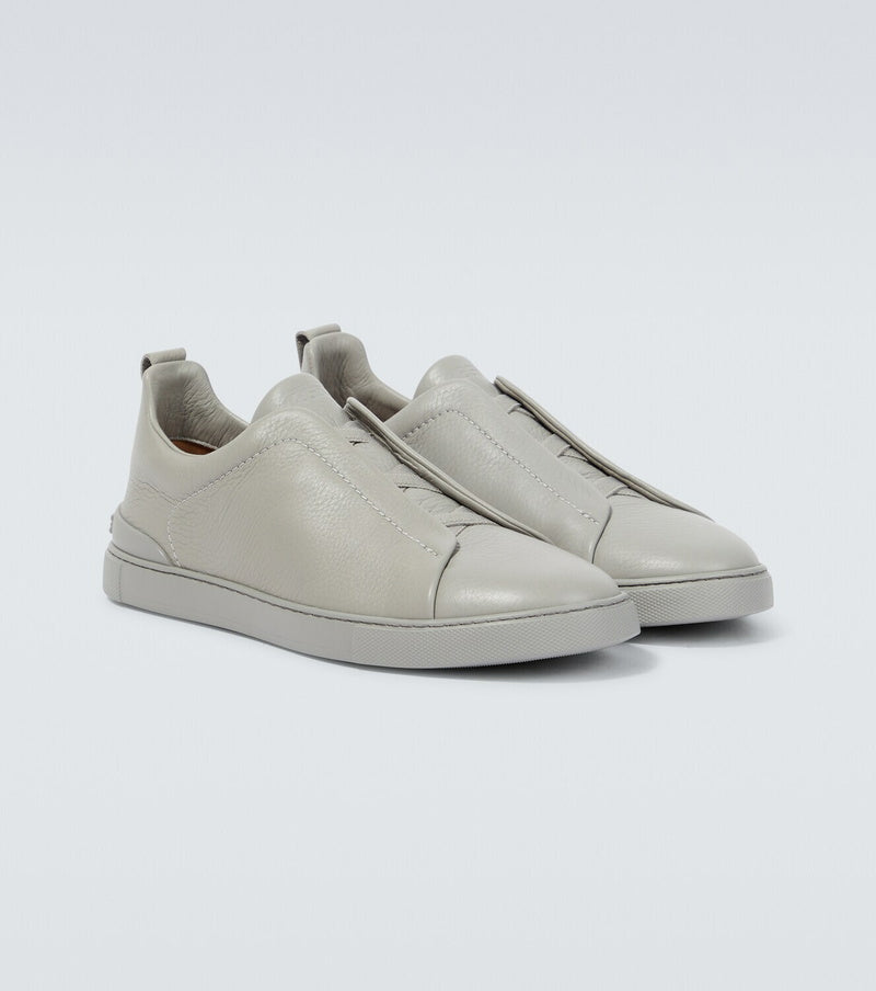 ZEGNA Gris  MATE  TRIPLE STITCH NEW EDITION
