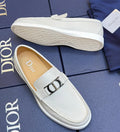 Mocassin Dior Blanc Classique