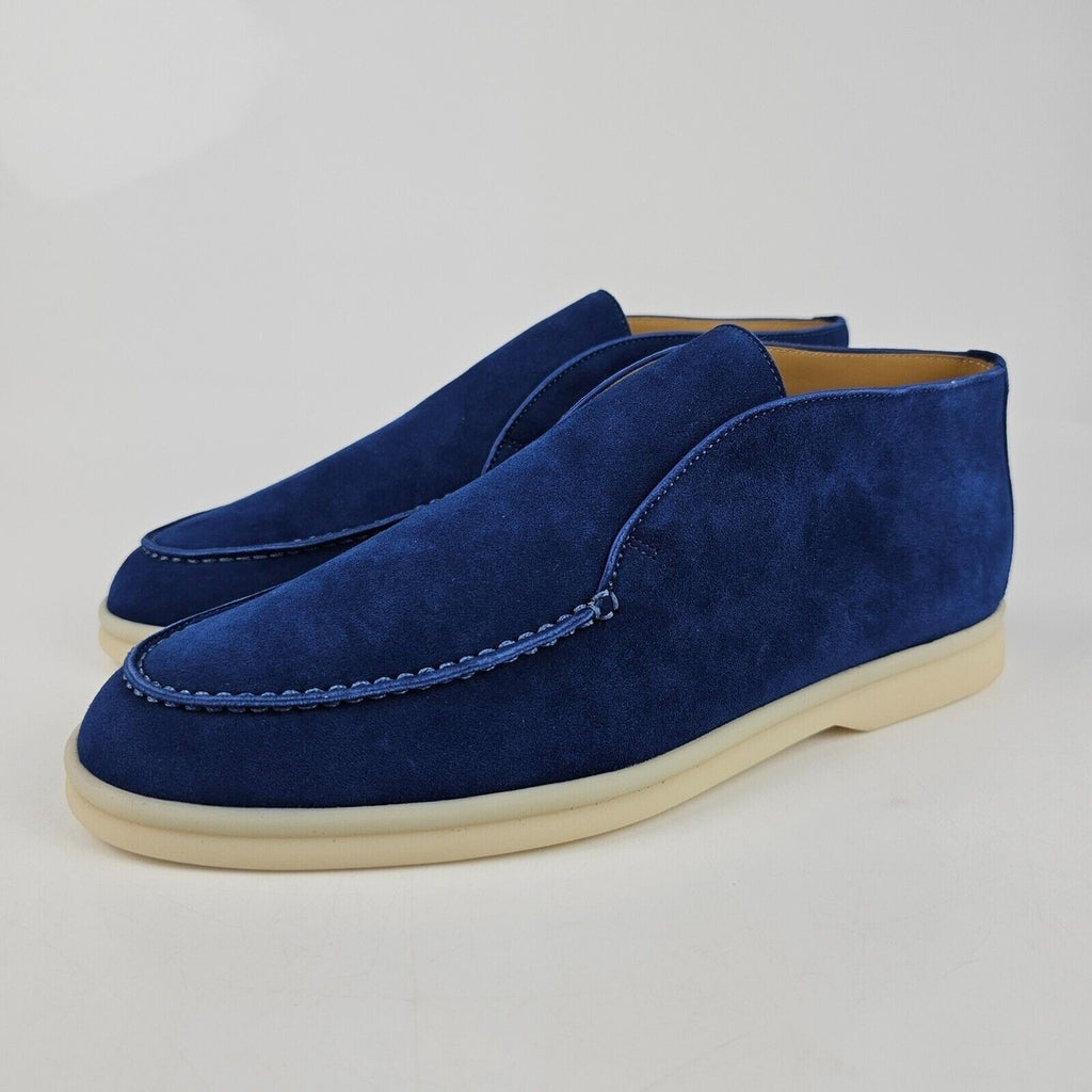 LORO PIANA - OPEN WALK SUEDE BLUE