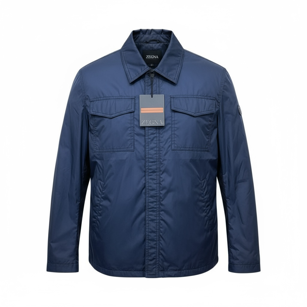 ZEGNA VESTE BLUE NEW EDITION