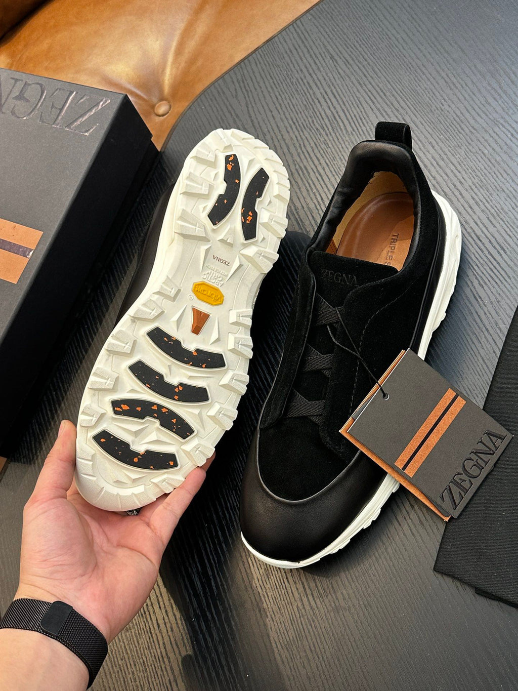 ZEGNA BLACK DANIM NEW EDITION