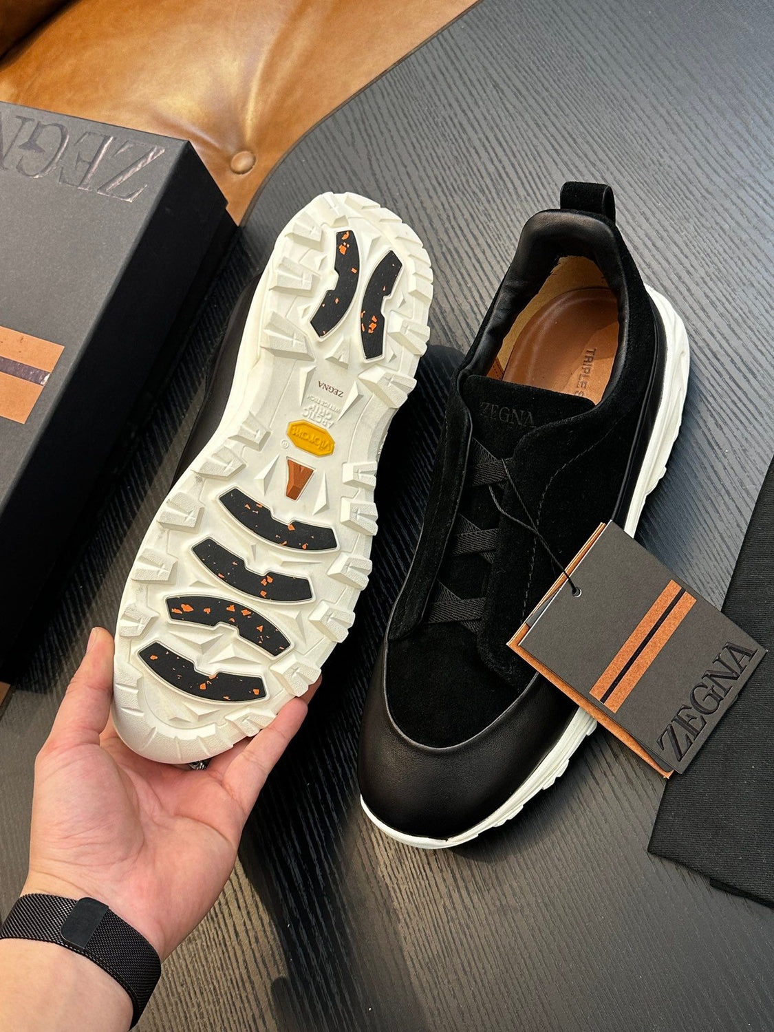 ZEGNA BLACK DANIM NEW EDITION