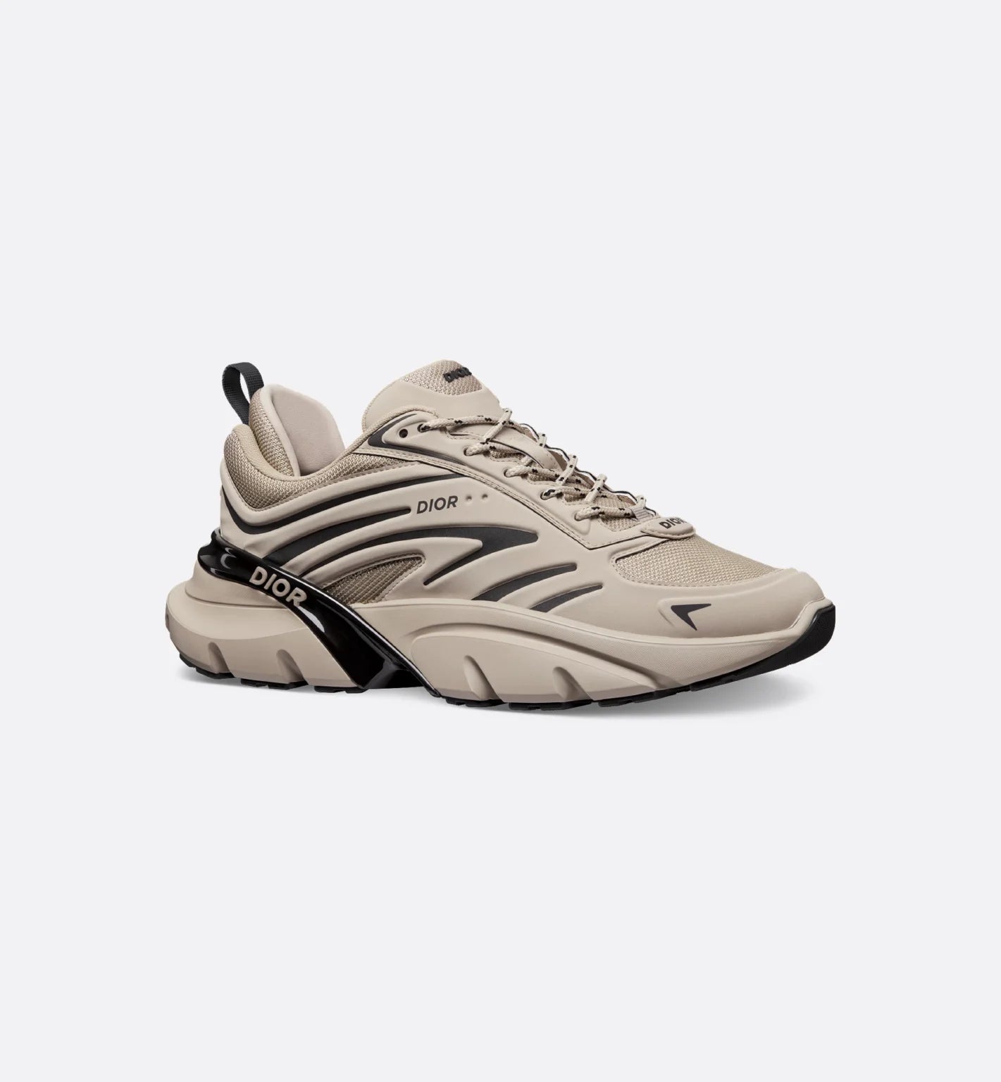 SNEAKER DIOR B44 BLADE A MAILLE BEIGE