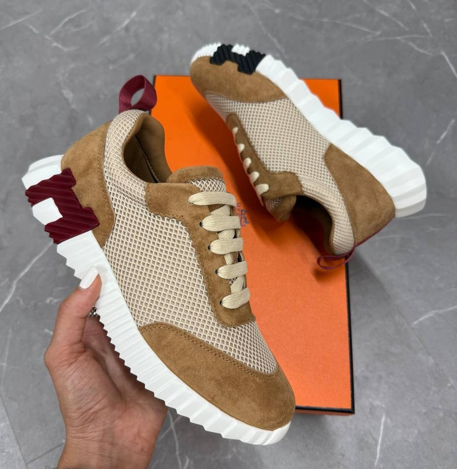 SNEAKERS HERMES BOUNCING BIEGE