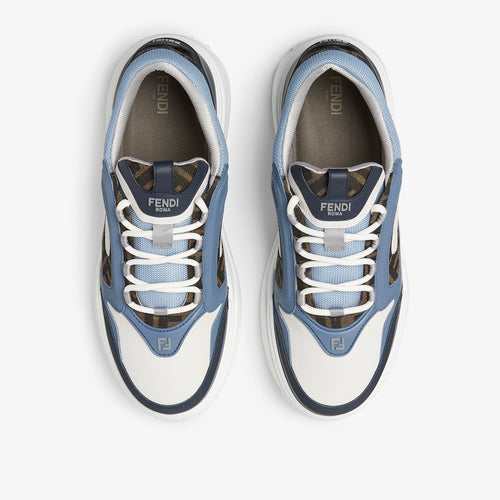 FENDI FORCE Multicolor leather BLUE