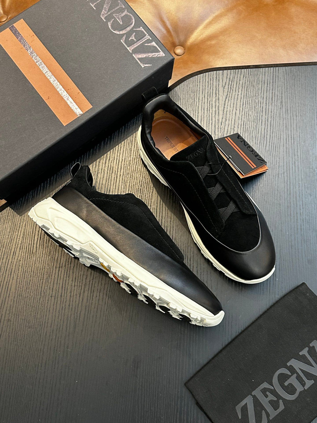 ZEGNA BLACK DANIM NEW EDITION