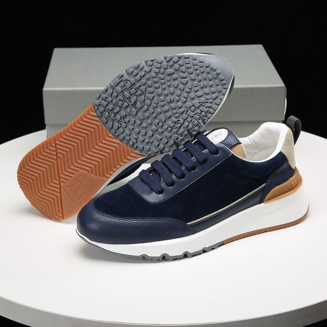 BASKETS BRUNELLO CUCINELLI BLUE NUIT