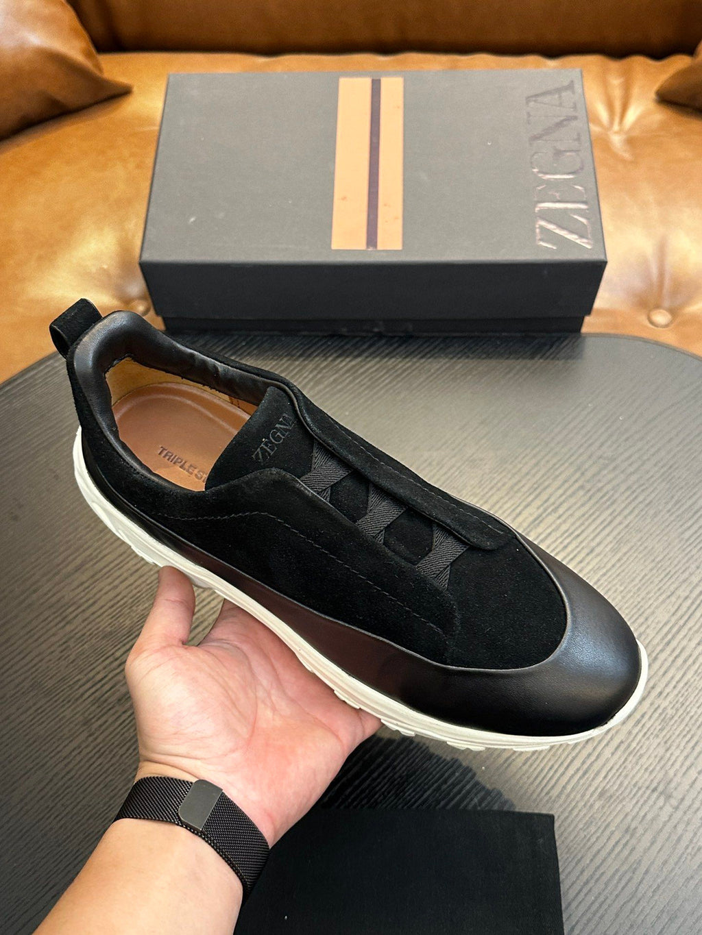 ZEGNA BLACK DANIM NEW EDITION