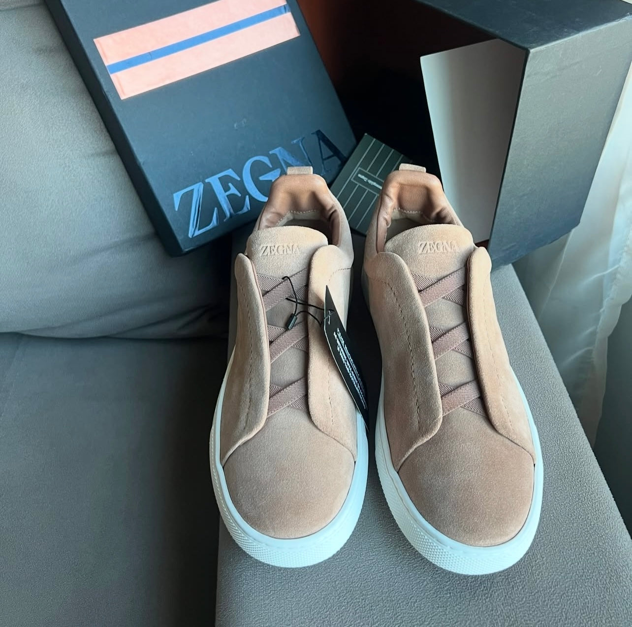 ZEGNA L LEATHER TRIPLE STITCH™