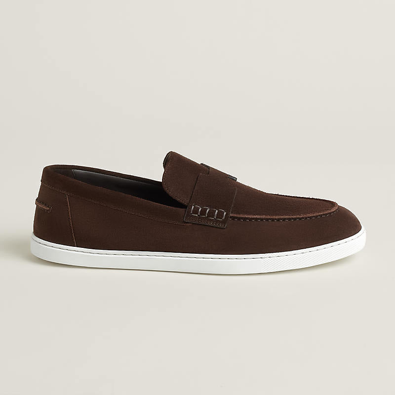 Mocassin Job loafers Hermès Suisse - Marron