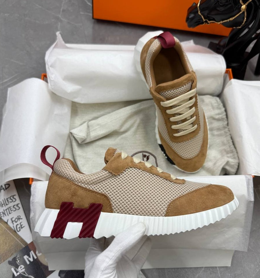 SNEAKERS HERMES BOUNCING BIEGE