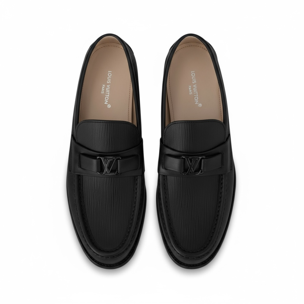 Mocassin Major Noir Mate