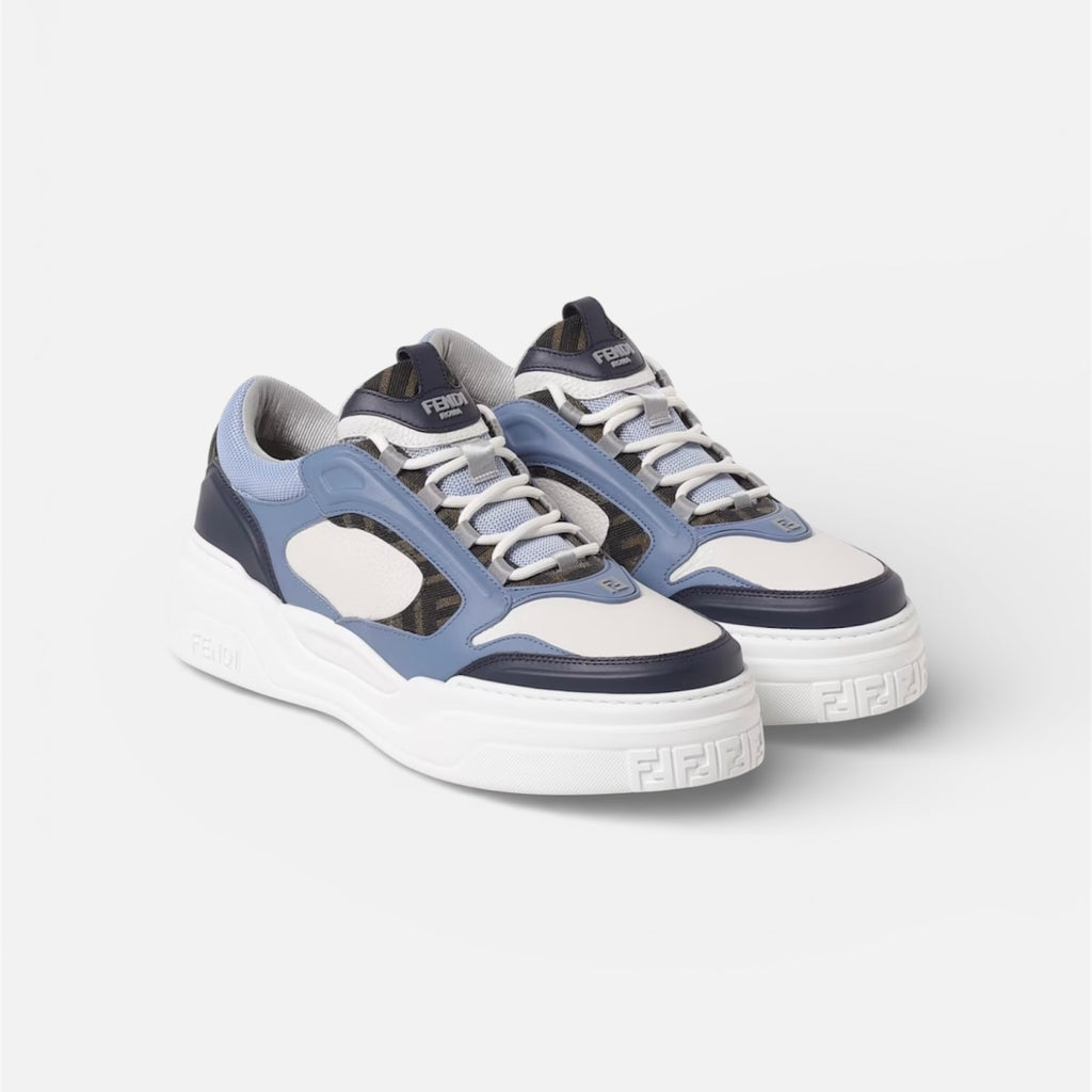 FENDI FORCE Multicolor leather BLUE