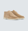 LORO PIANA - OPEN WALK SUEDE BIEGE