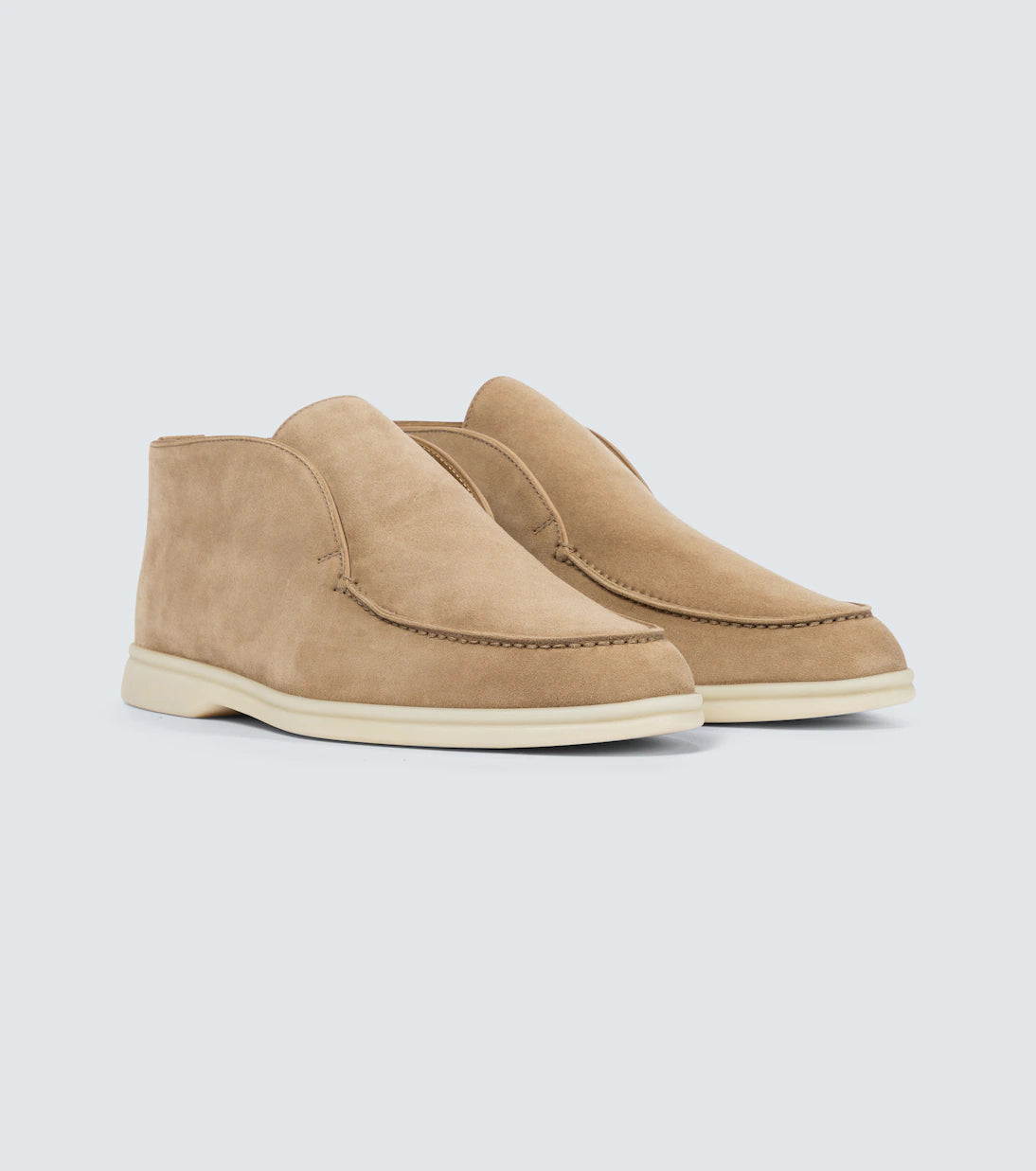 LORO PIANA - OPEN WALK SUEDE BIEGE