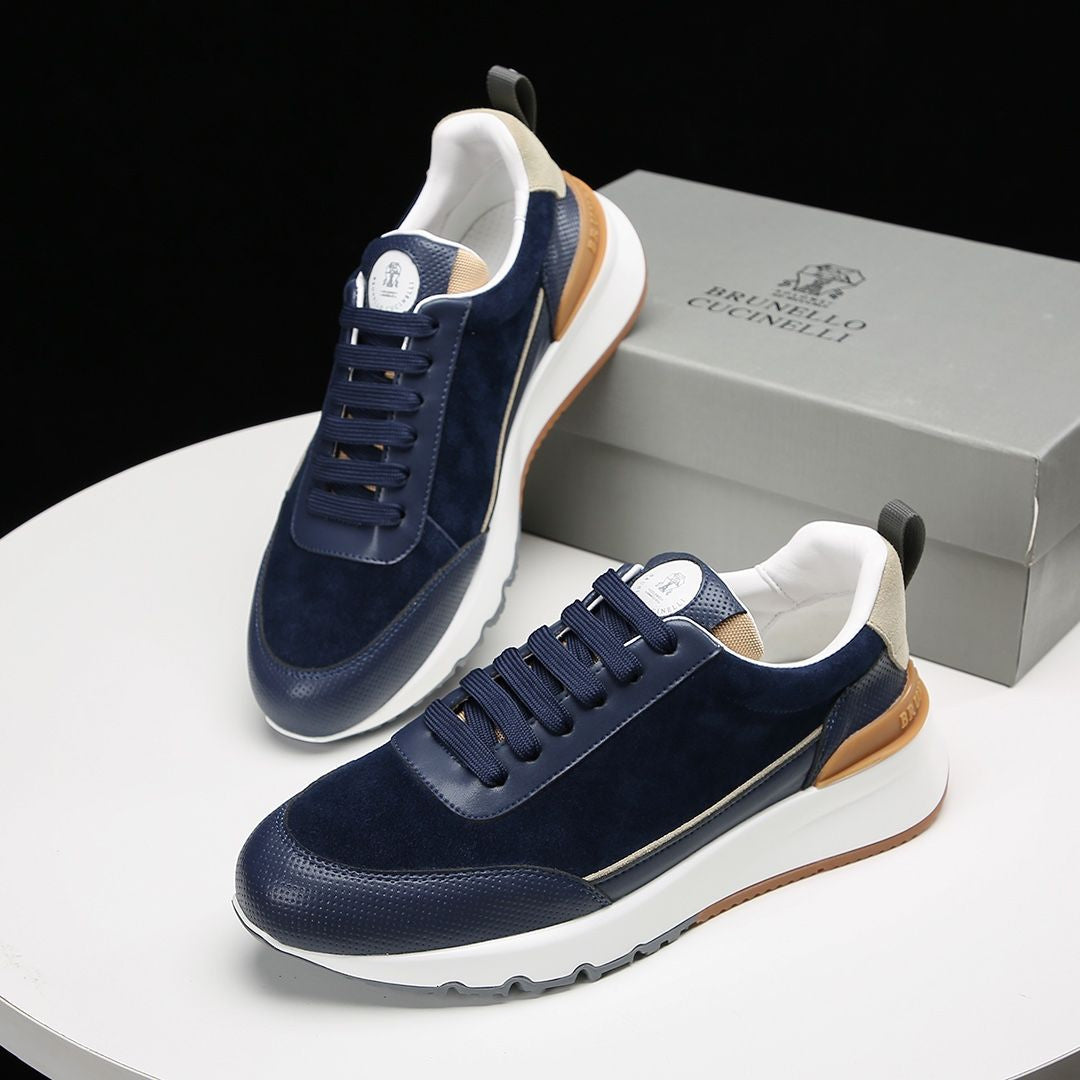 BASKETS BRUNELLO CUCINELLI BLUE NUIT