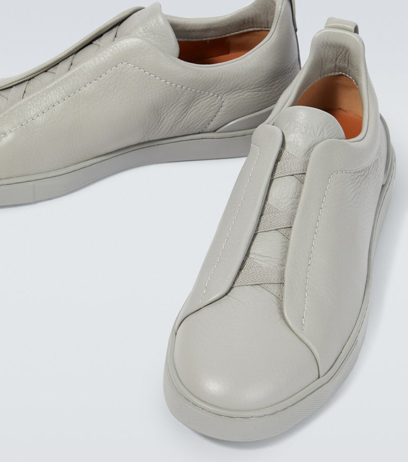 ZEGNA Gris  MATE  TRIPLE STITCH NEW EDITION