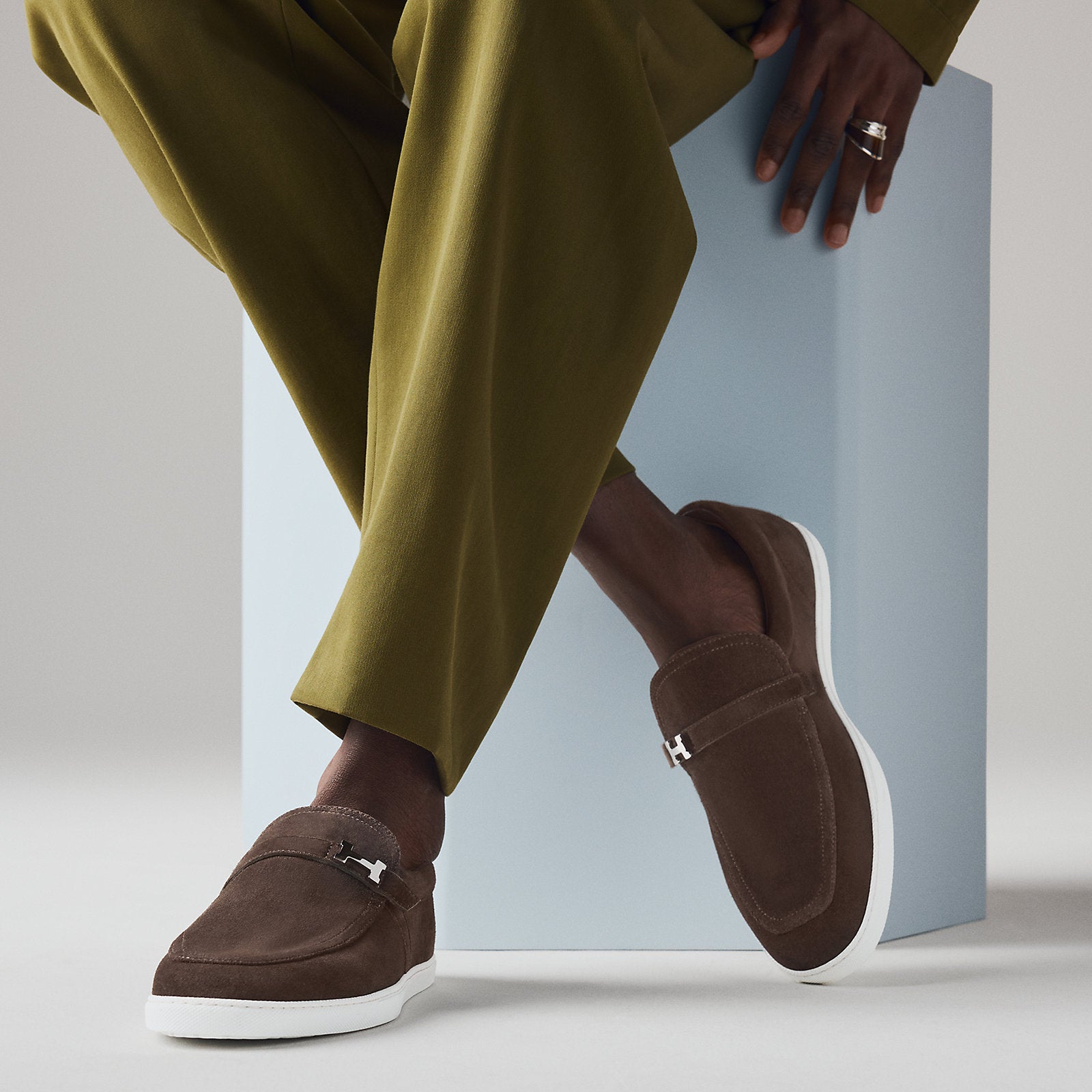 Mocassins Like Hermes - Marron