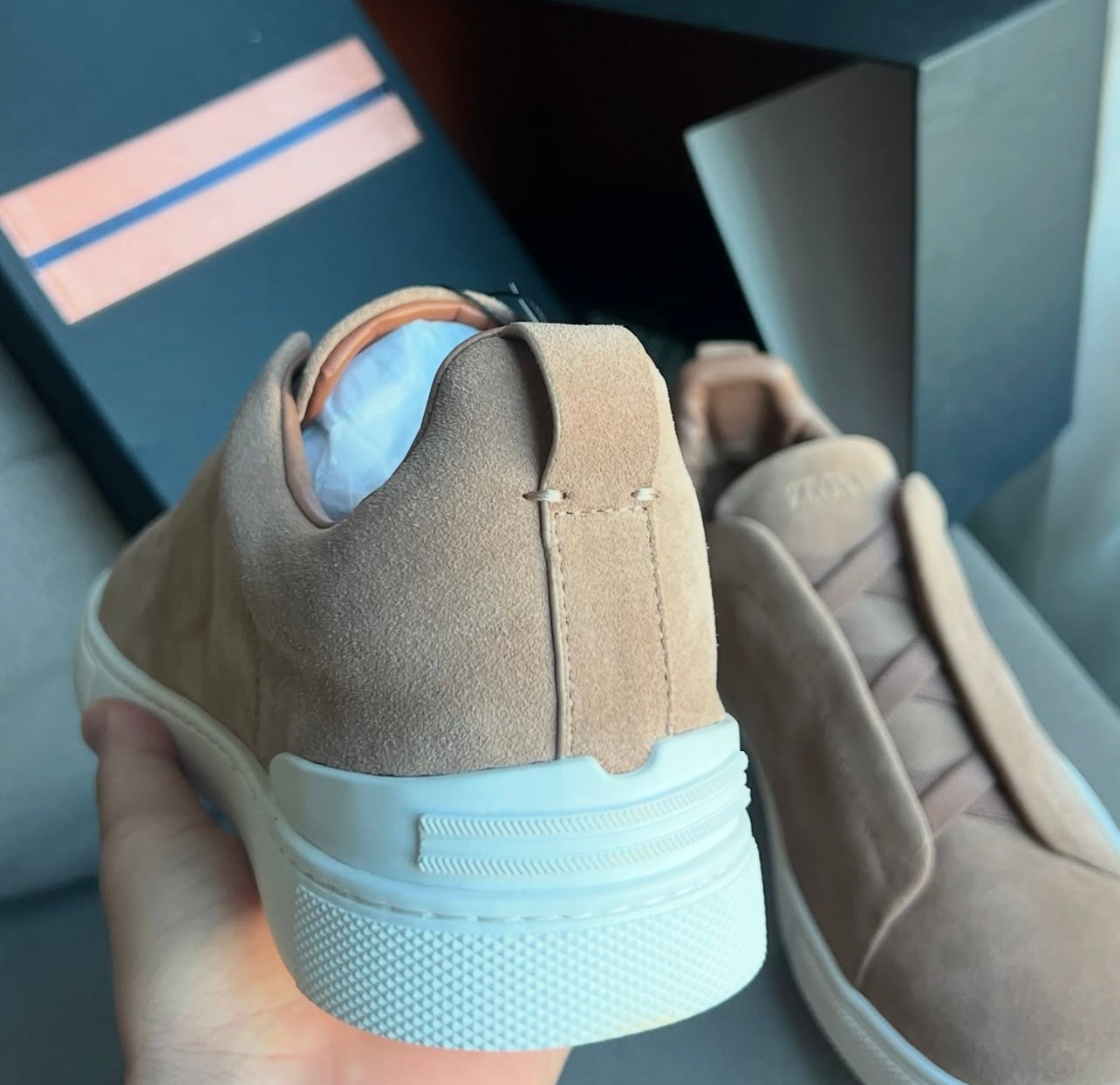 ZEGNA L LEATHER TRIPLE STITCH™