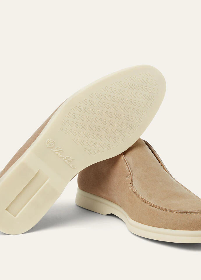 LORO PIANA - OPEN WALK SUEDE BIEGE