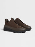 ZEGNA TRIPLE STITCH™ MARRON FONCÉ