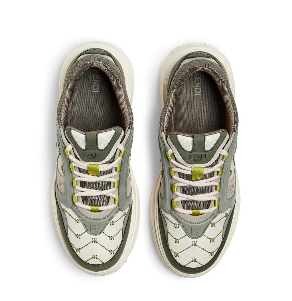 FENDI FORCE Multicolor leather
