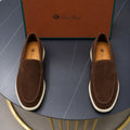 LORO PIANA - OPEN WALK SUEDE MARRON