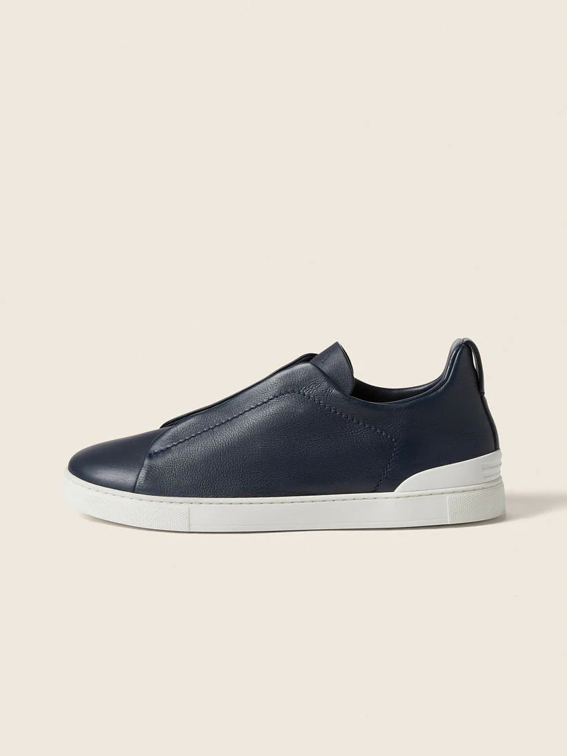 ZEGNA BLUE TRIPLE STITCH ™ SECONDSKIN Bleues