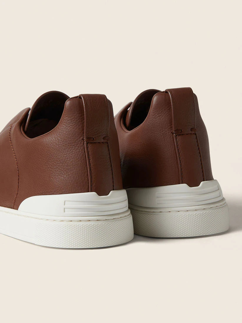 ZEGNA TRIPLE STITCH™ SECONDSKIN Marron Amande