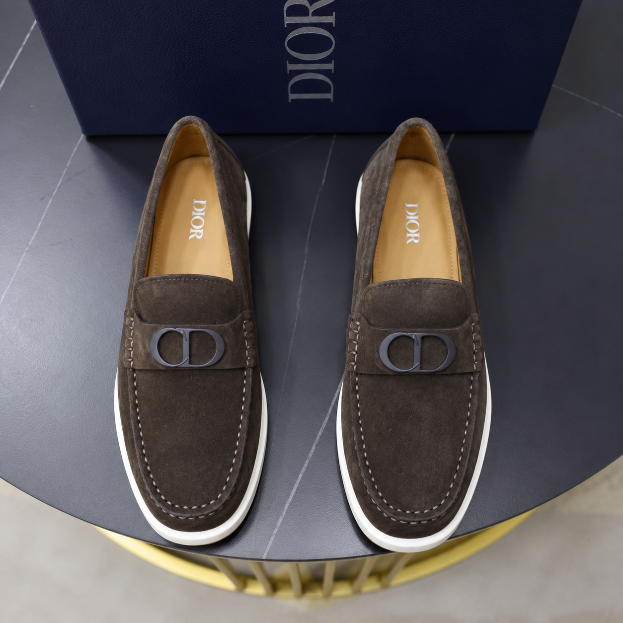 Dior Granville Loafer
Navy Coffé Suede