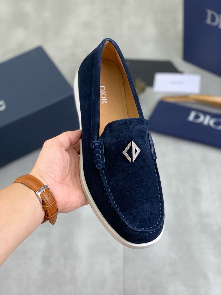 Mocassin Dior Prestige Blue-nuit