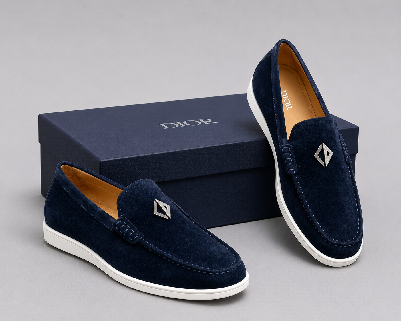 Mocassin Dior Prestige Blue-nuit