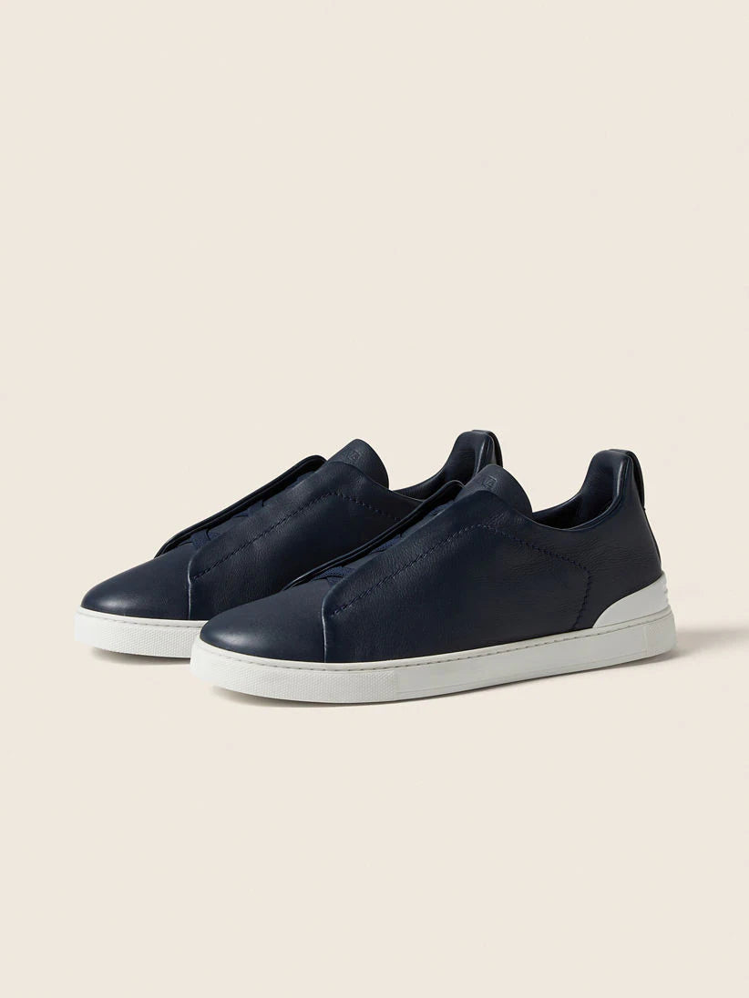 ZEGNA BLUE TRIPLE STITCH ™ SECONDSKIN Bleues