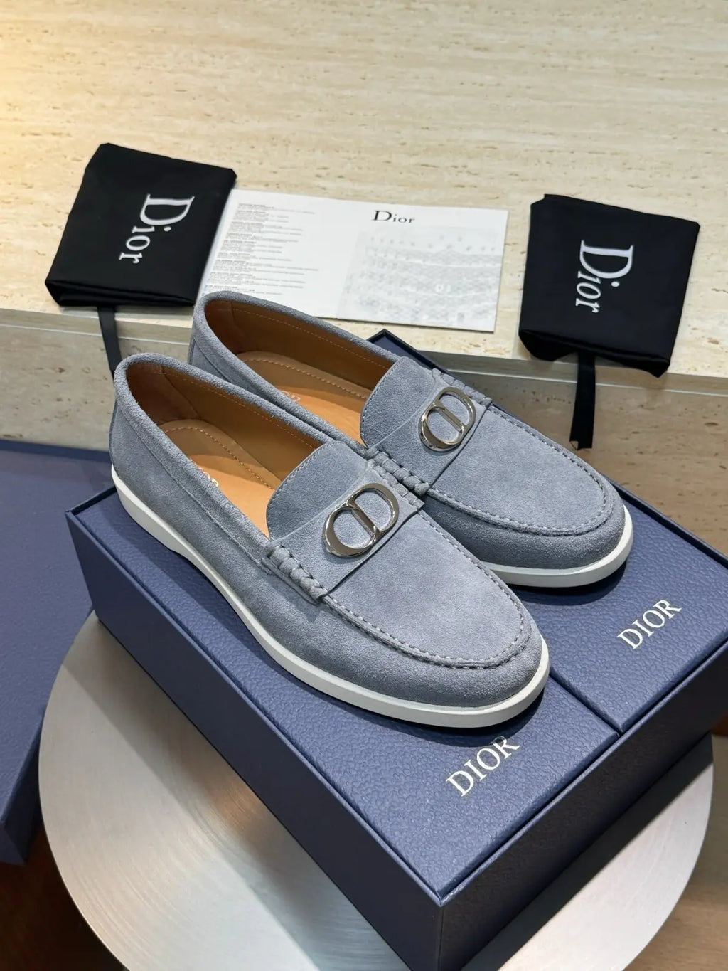 Mocassin Dior Prestige Sky