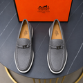 Mocassin Hèrmes Gris Prestige Classy