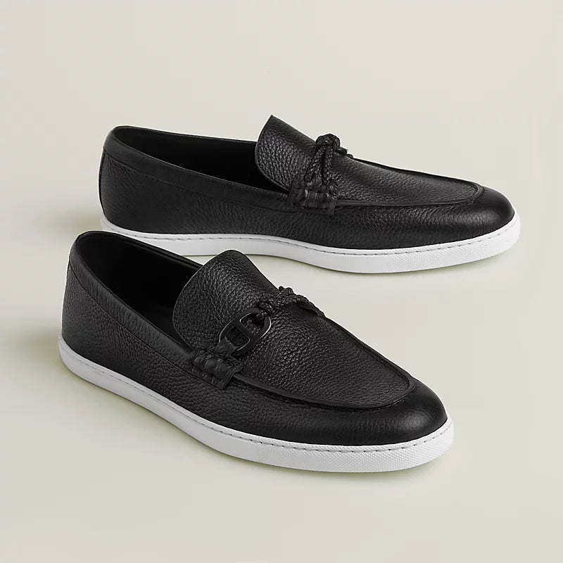 Mocassin Job loafers Hermès Suisse - Black